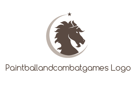 crescent horse logo