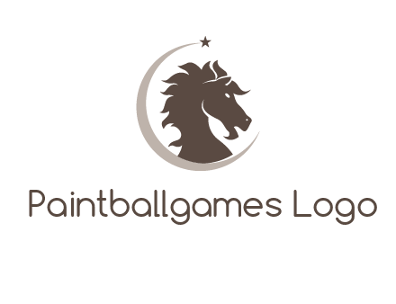 crescent horse logo