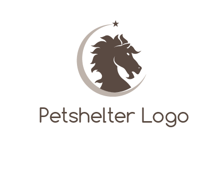 crescent horse logo