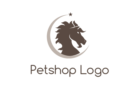 crescent horse logo