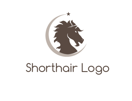 crescent horse logo
