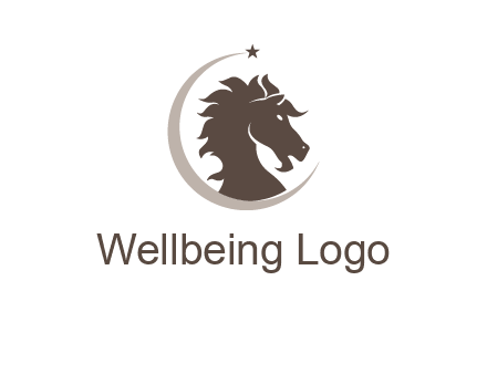 crescent horse logo