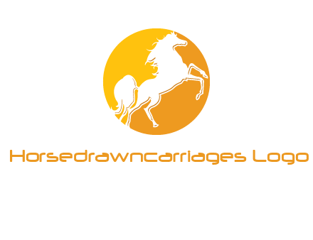 horse in a circle logo