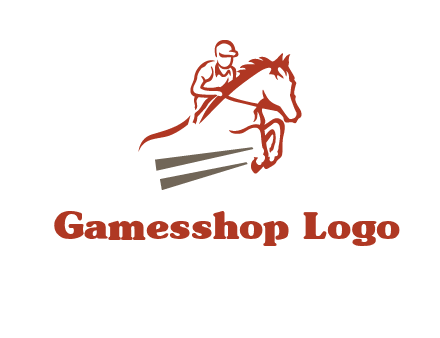 equestrian horse logo