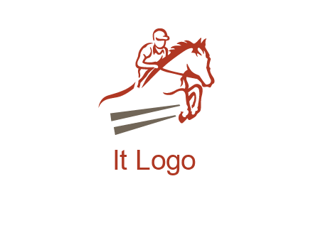 equestrian horse logo