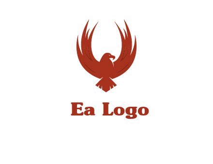 spread wings eagle icon