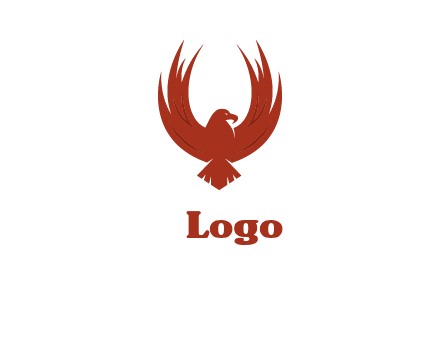 spread wings eagle icon
