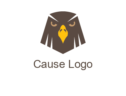 eagle face logo