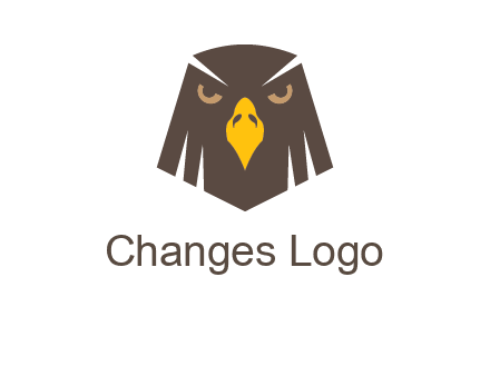 eagle face logo