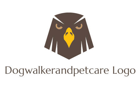 eagle face logo