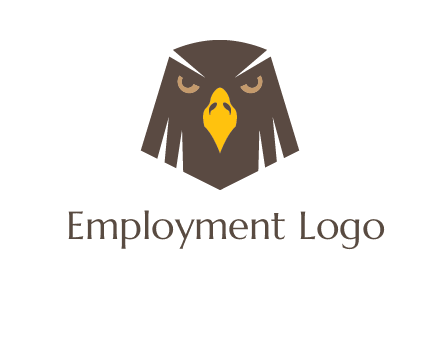 eagle face logo