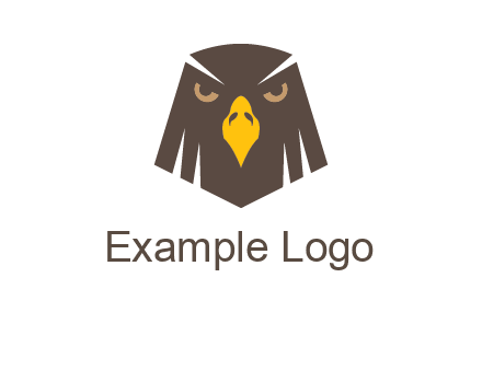 eagle face logo