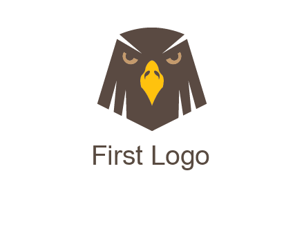 eagle face logo