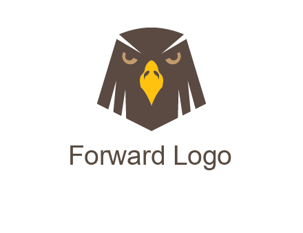 eagle face logo