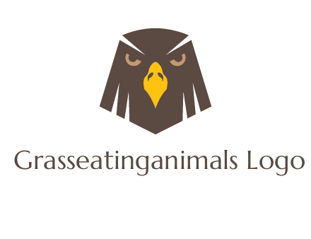 eagle face logo
