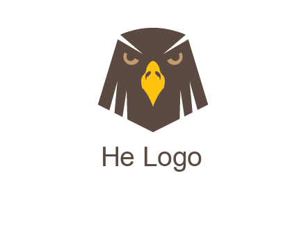 eagle face logo