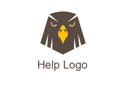 eagle face logo