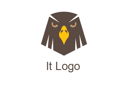 eagle face logo