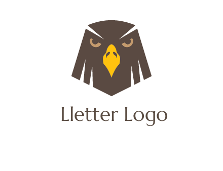 eagle face logo