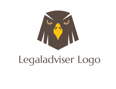 eagle face logo