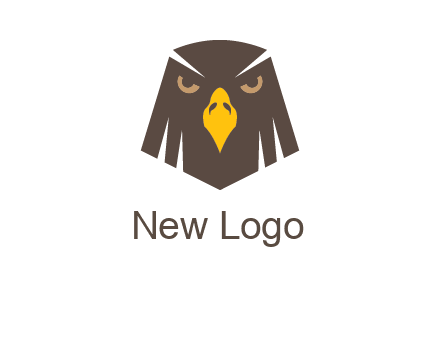 eagle face logo