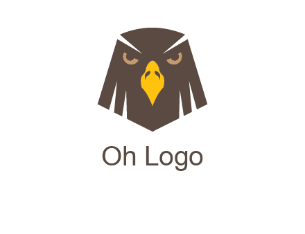 eagle face logo