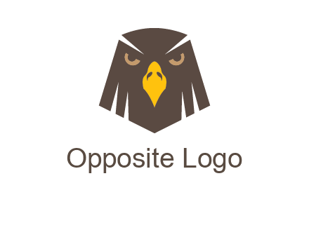 eagle face logo