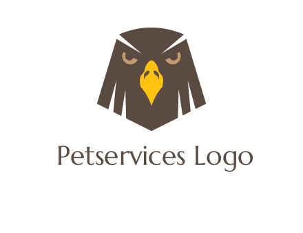 eagle face logo