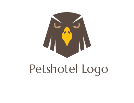 eagle face logo