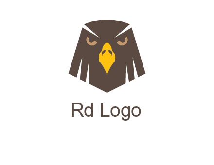 eagle face logo