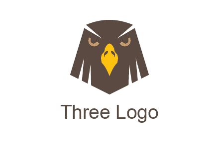 eagle face logo