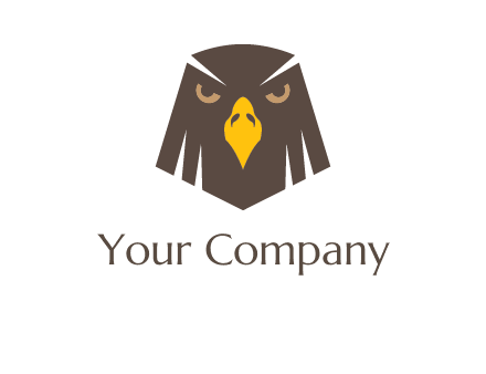 eagle face logo