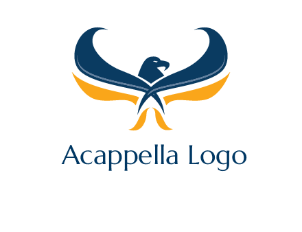 abstract eagle logo