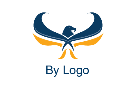 abstract eagle logo