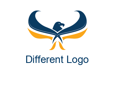abstract eagle logo