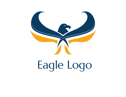 abstract eagle logo