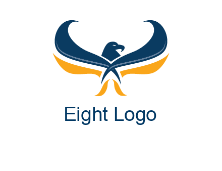 abstract eagle logo