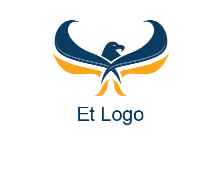 abstract eagle logo