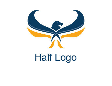 abstract eagle logo