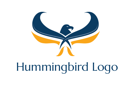 abstract eagle logo