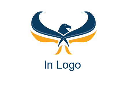 abstract eagle logo