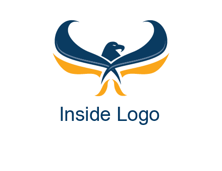 abstract eagle logo