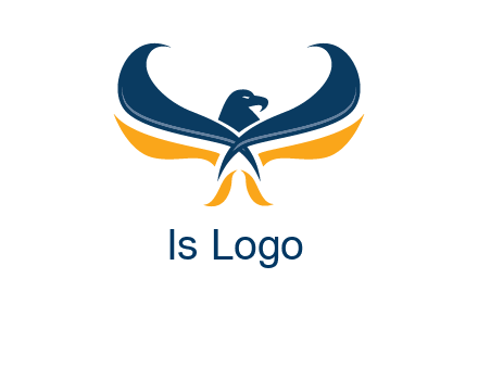 abstract eagle logo
