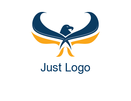 abstract eagle logo