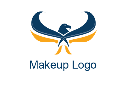 abstract eagle logo