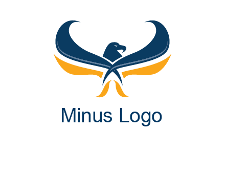 abstract eagle logo