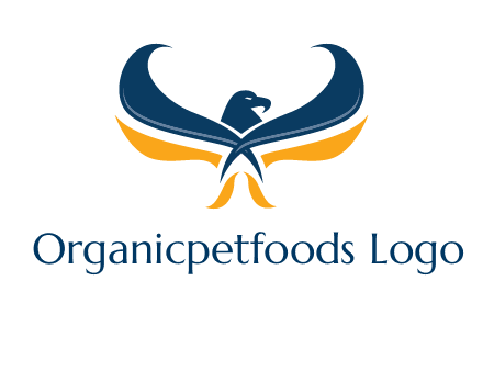 abstract eagle logo