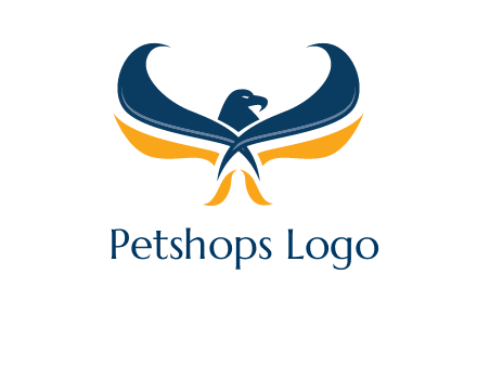 abstract eagle logo