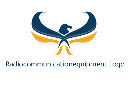 abstract eagle logo