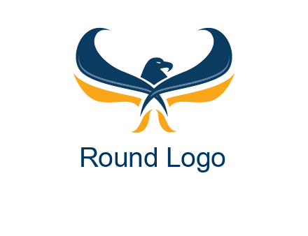 abstract eagle logo